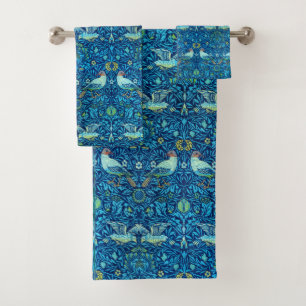 Vintage William Morris Bird Bad Handdoek