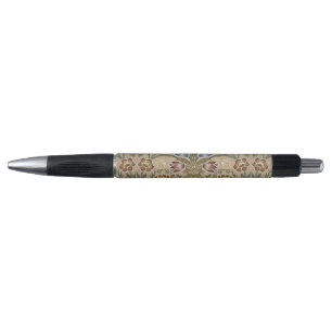 Vintage William Morris Brocaat Bloemmotief Symmetr Pen
