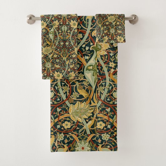 Vintage William Morris Bullerswood Carpet (En situation)
