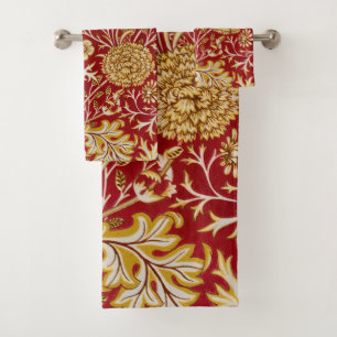 Vintage William Morris Cherwell Rouge Floral Art