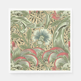 Vintage William Morris Corncockle Flowers Servet