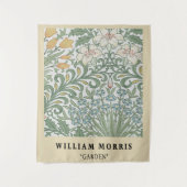 Vintage William Morris Garden Wandkleed (Voorkant)