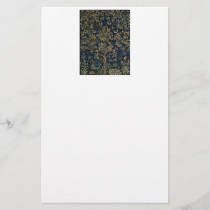 Vintage William Morris–Levensboom  Briefpapier