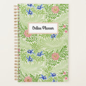 Vintage William Morris Online Business Planner (Devant)