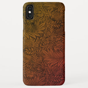 Vintage William Morris Oranje Larkspur Botanisch iPhone XS Max Hoesje