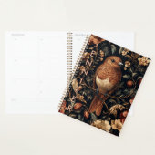 Vintage William Morris Style Bird Vines (Devant avec enveloppe)