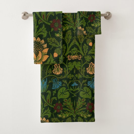 Vintage William Morris Violet et Columbine (En situation)