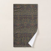Vintage William Morris Violet et Columbine (Serviette à main)