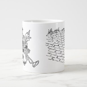 Vintage Wizard of Oz Dorothy Slapend met Klaprozen Jumbo Beker