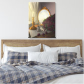 Vintage Writing Desk Canvas Afdruk (Insitu (Slaapkamer))