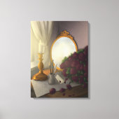 Vintage Writing Desk Canvas Afdruk (Voorkant)