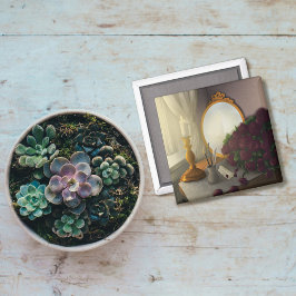 Vintage Writing Desk Magnet Magneet