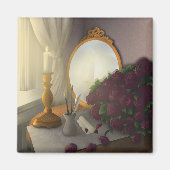 Vintage Writing Desk Magnet Magneet (Voorkant)