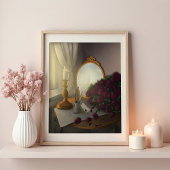 Vintage Writing Desk Poster 