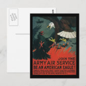 Vintage WWWI-Poster Briefkaart (Voorkant / Achterkant)