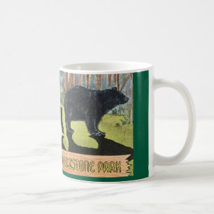 Vintage Yellowstone Park Beren Koffiemok