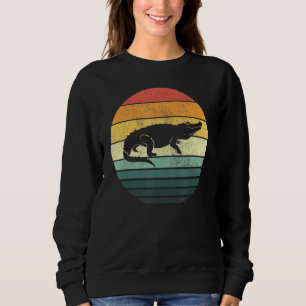 Vintage zonneAlligator Retro Crocodile T-shirt