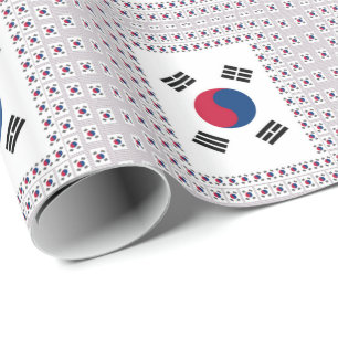 Vintage Zuid-Korea Cadeaupapier
