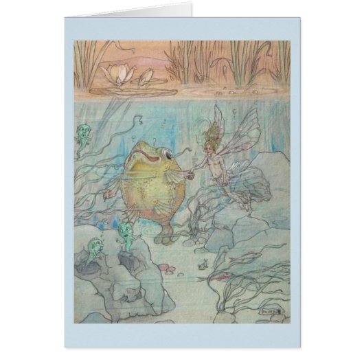 Vintage - Zuivelwater en visdansen - (Voorkant)