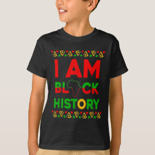 Vintage Zwarte Geschiedenis T-shirt, Maand van de T-shirt