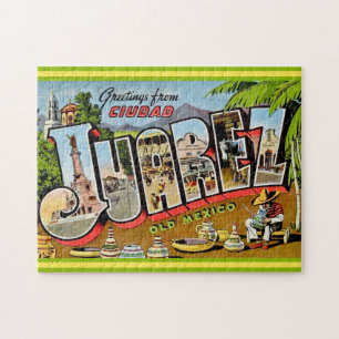 VintageJuarez Mexico 11x14 Legpuzzel