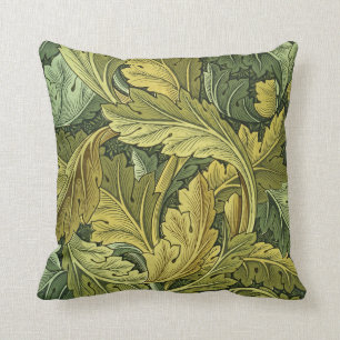 VintageNouveau Acanthus Leaf Pillow Kussen
