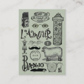 Vintagerie Rubber Stamp Co. Visitekaartjes (Achterkant)