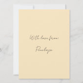 Vintages amoureux danser Carte Saint Valentin (Dos)