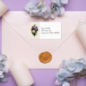 Vintages Étiquettes de adresse