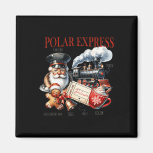 Vintages geloven dat Train North Pole Express alle Magneet
