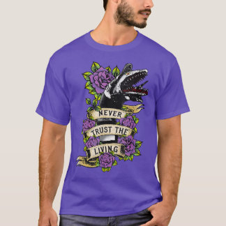 Vintages vertrouwen de levenden nooit t-shirt