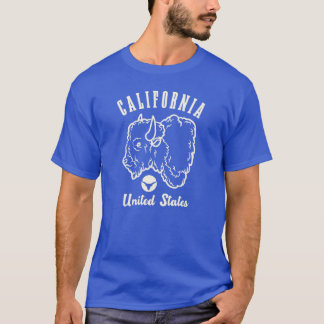 VintageStyle California United States Buffalo Biso T-shirt