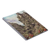 vintaje fantasy house flowers 2 notitieboek (Rechterzijde)