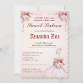 Vintange Sweet 16 / Quinceañera Invitation (Devant)