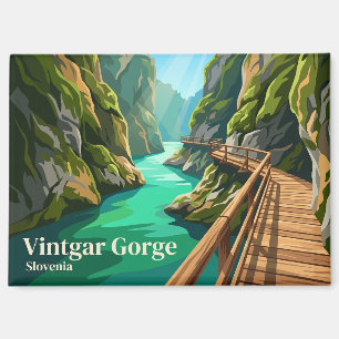 Vintgar-kloof Slovenië Magneet