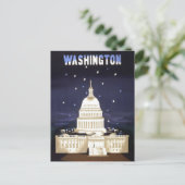 vintonijnreis in Washington DC Briefkaart (Staand voorkant)