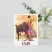 vintonijnreis uit Spanje Fiesta de Toros Briefkaart (Staand voorkant)