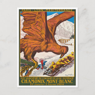 vintonijnreis van Chamonix France Briefkaart