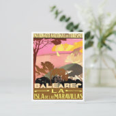 vintonijnreizen op de Balearen Briefkaart (Staand voorkant)