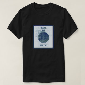 Vinyl - 45-rpm record - Lite Blue T-shirt