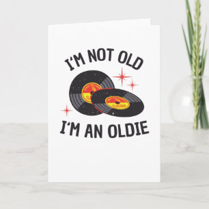 Vinyl Age Oldie Verjaardag Grappig cadeau Kaart
