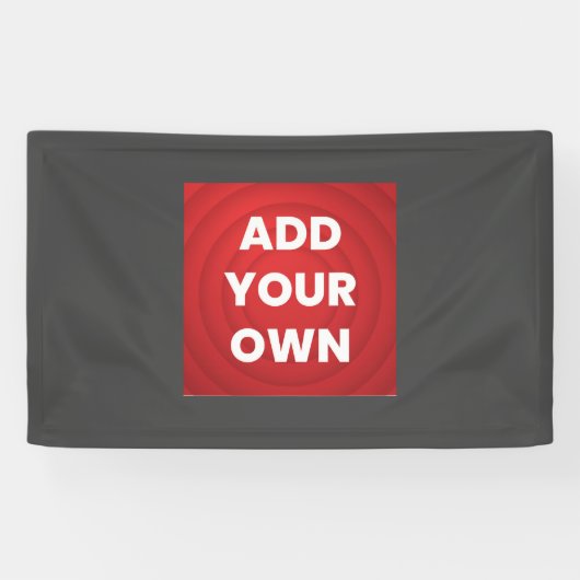 Vinyl Banners voor politieke campagnes (Horizontaal)