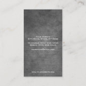 Vinyl DJ Carte de visite (Dos)