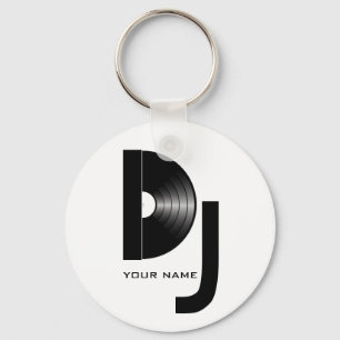 Vinyl DJ Sleutelhanger