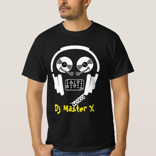 Vinyl DJ T-Shirt (Voorkant)