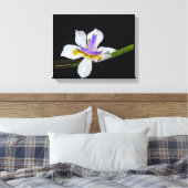 Vinyl Fotobehang - Iris - Fortnight Lily Canvas Afdruk (Insitu (Slaapkamer))