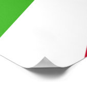 Vinyl Fotobehang met vlag van Burundi Poster (Hoek)