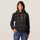 Vinyl Gang Vinylplaat Analoge LP Muziekspeler Hoodie (Voorkant volledig)