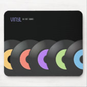 Vinyl is geen dode mousepad muismat (Voorkant)