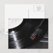 Vinyl is niet dood briefkaart (Voorkant / Achterkant)